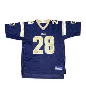 NFL St. Louis Rams Marshall Faulk Jersey Size L